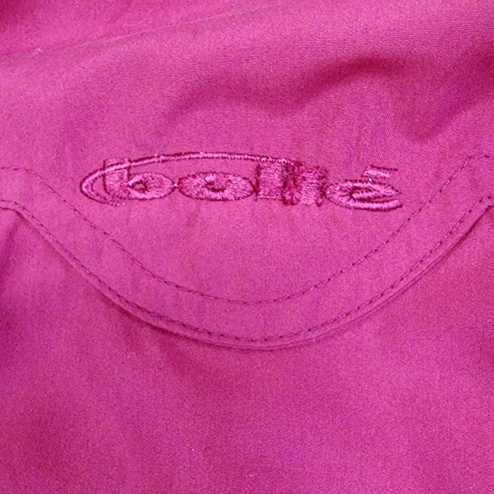 Vintage Bolle Sport Lined Fuchsia Workout Suit with pockets Womens Size Medium - Picture 4 of 12